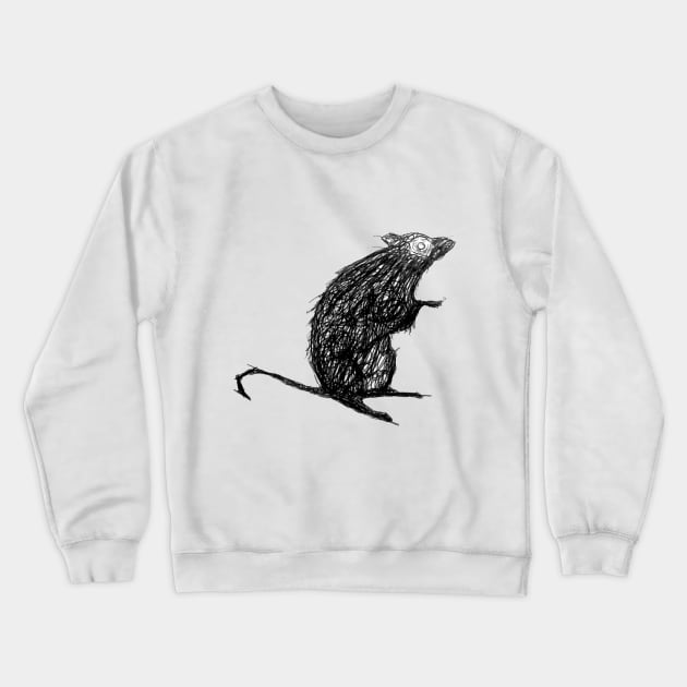 Rat Crewneck Sweatshirt by LordDanix